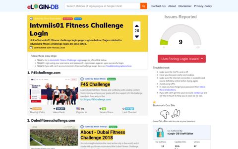 Intvmiis01 Fitness Challenge Login - फब login 0 Views
