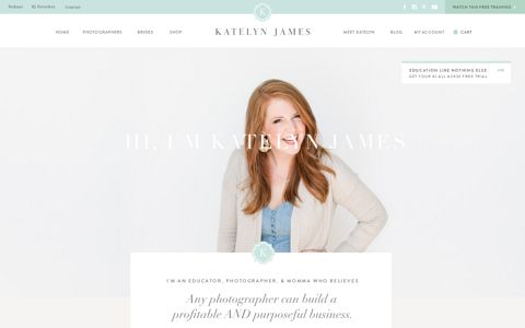 Katelyn James Photography + Education