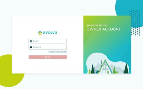 Login Template Title - Evolve Owner Account