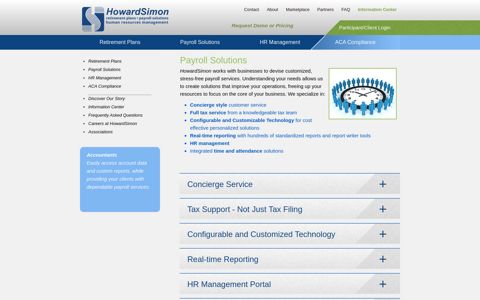 Payroll Solutions - HowardSimon & Associates