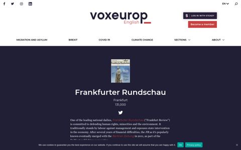 Frankfurter Rundschau - VoxEurop - VoxEurop.eu