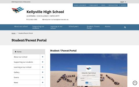 Student/Parent Portal - Kellyville High School