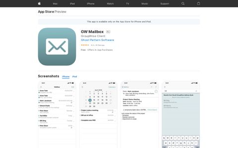 ‎GW Mailbox on the App Store