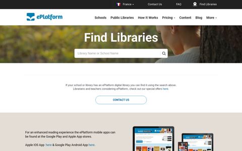 Find Your Library - ePlatform