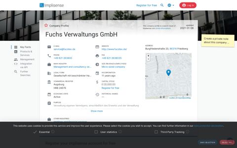 Fuchs Verwaltungs GmbH | Implisense
