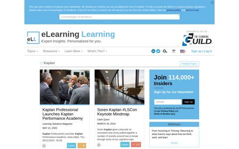 Kaplan - eLearning Learning