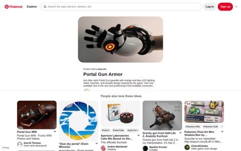 Portal Gun Armor | Etsy - Pinterest