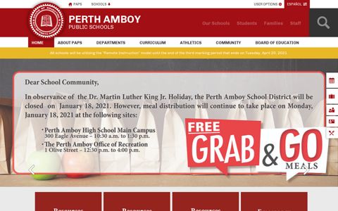 Perth Amboy Public Schools / Homepage