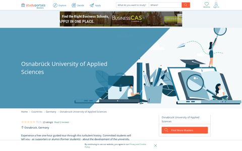 Hochschule Osnabrück | University Info | 1 Masters in English ...