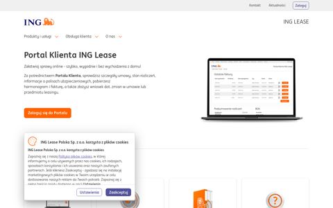 Portal Klienta - ING Lease