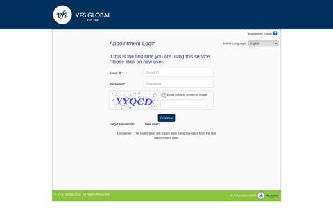 Appointment Login