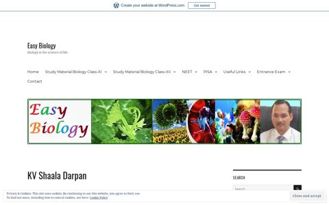 KV Shaala Darpan – Easy Biology