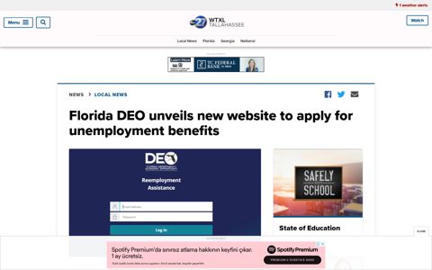 Florida DEO unveils new website to apply for unemployment ...