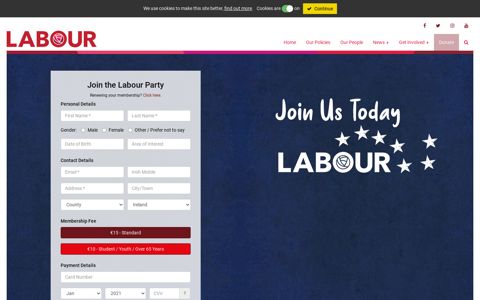 Join Us | The Labour Party