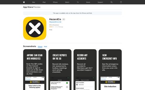 ‎HazardCo on the App Store