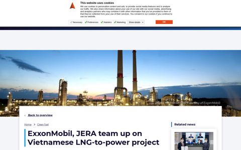 ExxonMobil, JERA team up on Vietnamese LNG-to-power ...