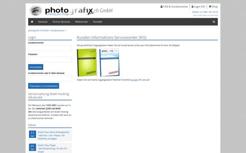 Kundencenter - photografix.ch GmbH