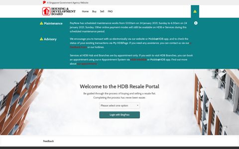 HDB Resale Portal - HDB
