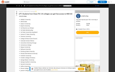 LPT: Students from these 70+ US colleges can get free access ...