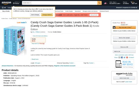 Candy Crush Saga Gamer Guides: Levels 1-95 (3-Pack ...