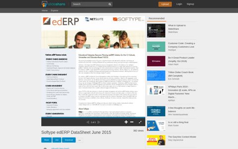 Softype edERP DataSheet June 2015 - SlideShare