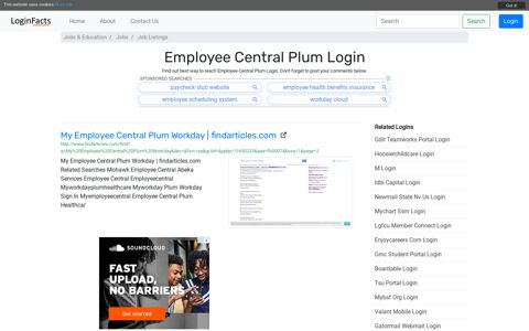 My Employee Central Plum Workday | findarticles ... - LoginFacts