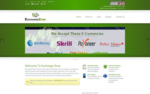 Exchange Zone: Buy sell e-currency in Pakistan