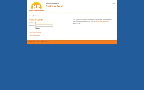 Customer Portal - Knollwood Energy