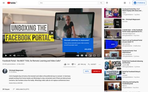 Facebook Portal - the BEST TOOL for Remote ... - YouTube