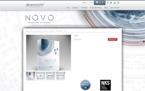 Heavyocity NOVO Modern Strings | Virtual Orchestral ...
