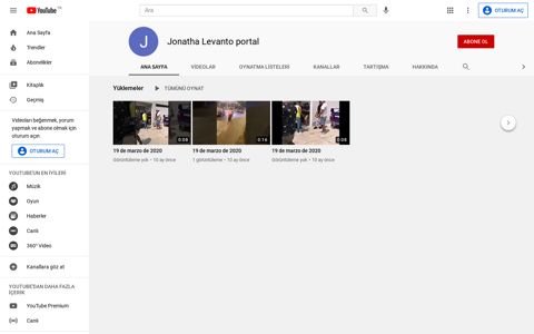 Jonatha Levanto portal - YouTube