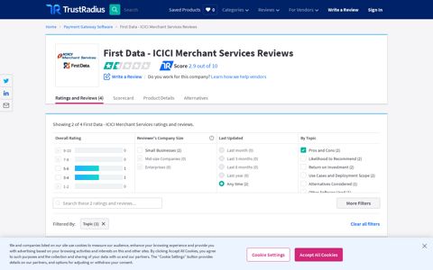 Pros and Cons of First Data - ICICI Merchant Services 2020