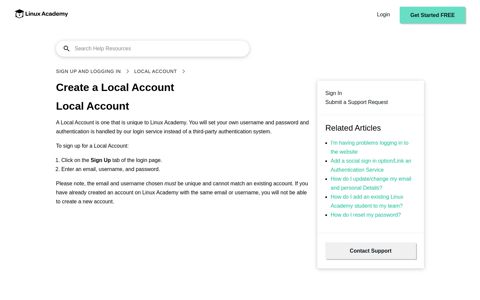 Create a Local Account – Linux Academy