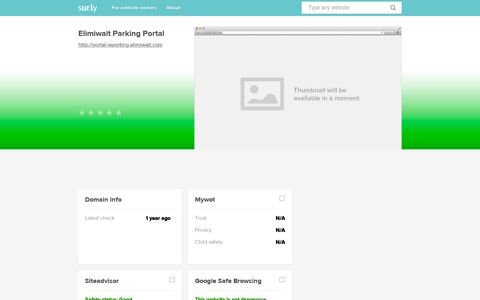 portal-reporting.elimiwait.com - Elimiwait Parking Portal - Portal ...
