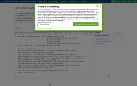 Java Code Examples for com.gargoylesoftware.htmlunit.html ...