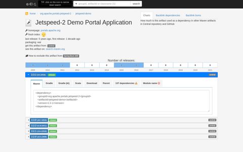 Jetspeed-2 Demo Portal Application - javalibs