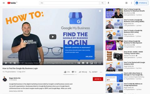 How to Find the Google My Business Login - YouTube