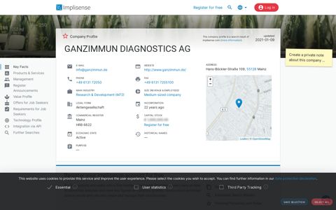 GANZIMMUN DIAGNOSTICS AG | Implisense