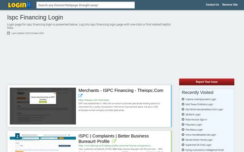 Ispc Financing Login | Accedi Ispc Financing - Loginii.com
