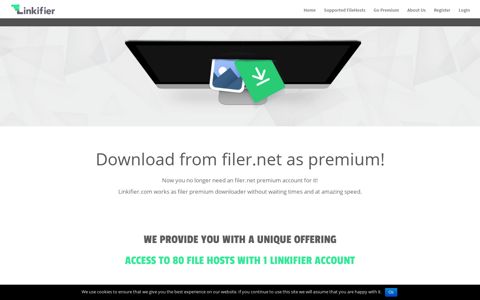 Download from filer.net as premium with linkifier
