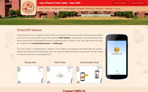 School ERP Software ... - Gyan Bharati School, Saket, New Delhi