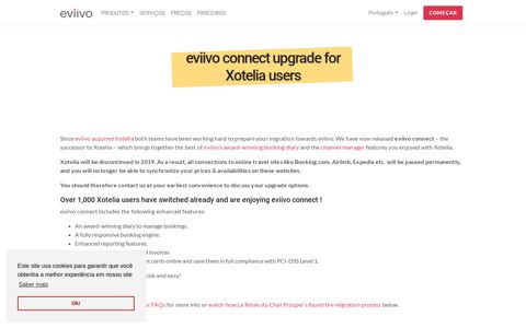 eviivo connect For Xotelia Customers: The Perfect Upgrade
