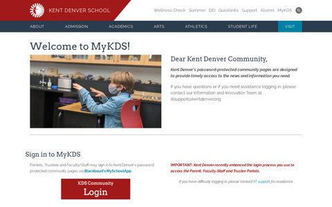 MyKDS - Kent Denver School