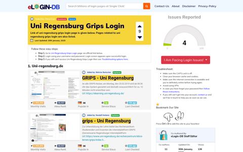Uni Regensburg Grips Login - штыефпкфь login 0 Views