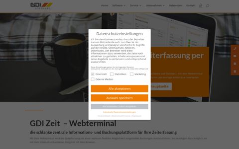 Webterminal - GDI Software ERP