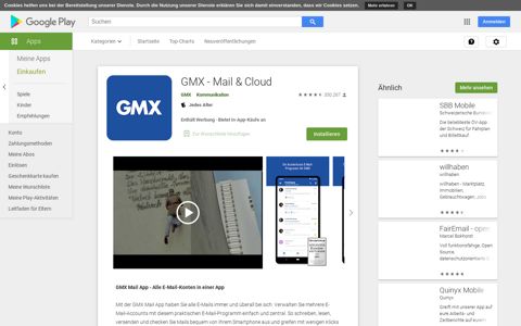 GMX - Mail & Cloud – Apps bei Google Play