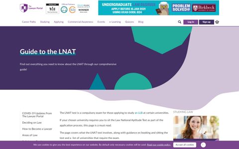 LNAT - The Lawyer Portal's Free Guide to the LNAT Test