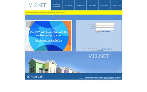 V12.NET - Version 2020 - Escapia