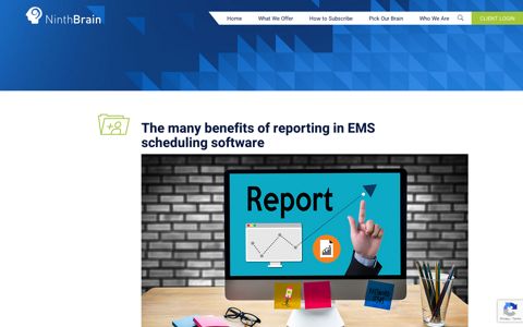 The many benefits of reporting in EMS scheduling software ...