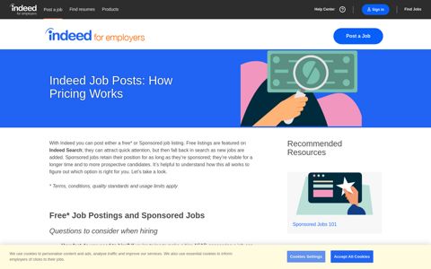Indeed Jobs | How pricing works